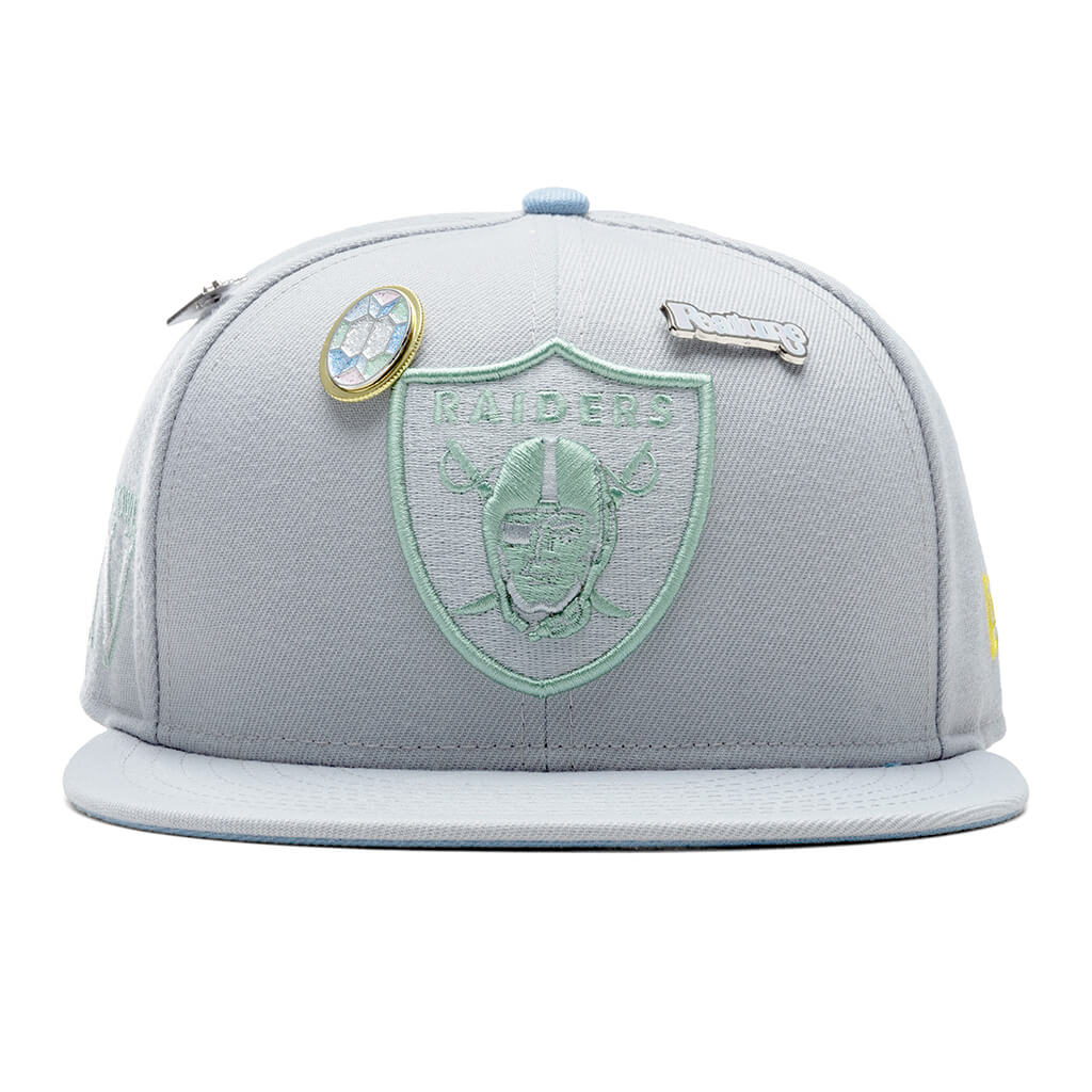 New Era - Feature x New Era Lotus 59FIFTY Fitted - Las Vegas Raiders, Beige / 7 1/2 | Feature