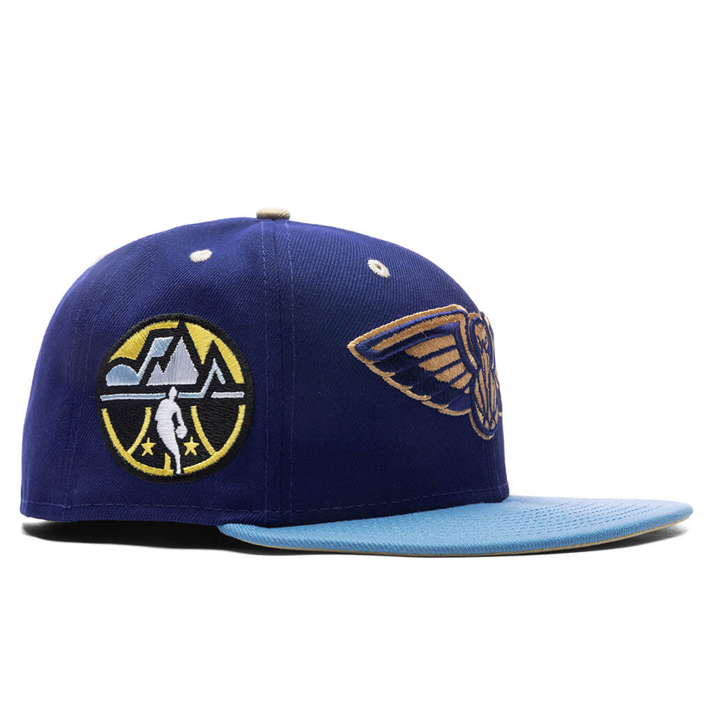 New Era x Feature New Orleans Pelicans Navy/Sky/Tan 2023 59FIFTY Fitted Hat