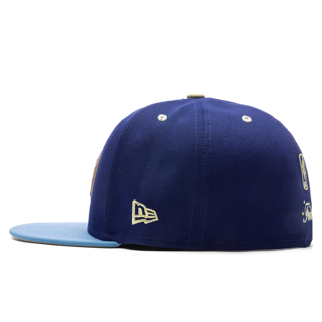 New Era x Feature Oklahoma Thunder Navy/Sky/Tan 2023 59FIFTY Fitted Hat