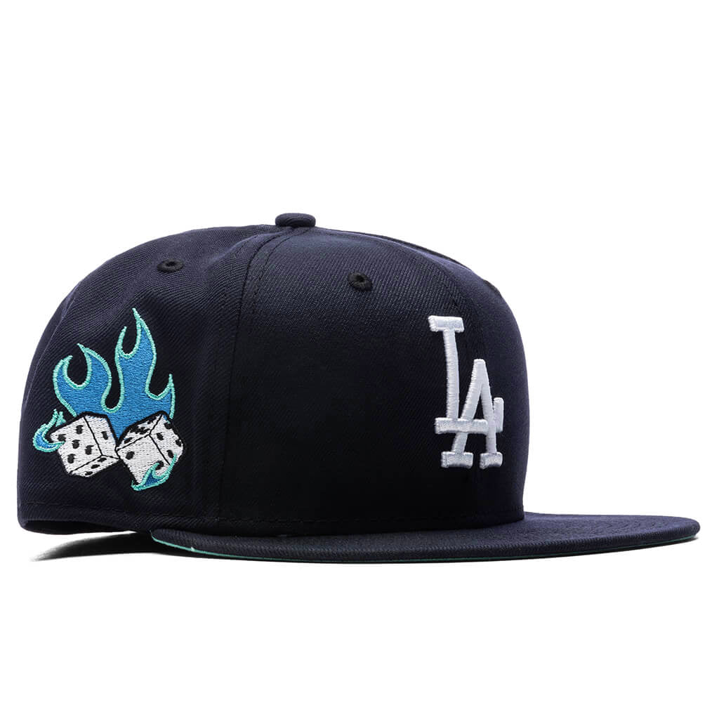 New Era x Feature Los Angeles Dodgers 'Flaming Dice' 59FIFTY Fitted Ha