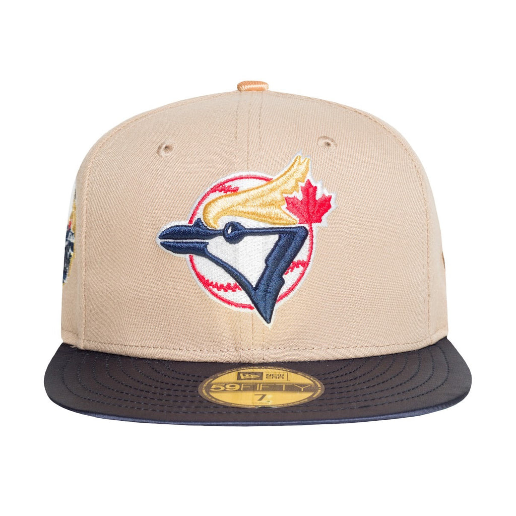 New Era Toronto Blue Jays Capsule Spring Corduroy 30th Season 59FIFTY Fitted Hat Black/Blue