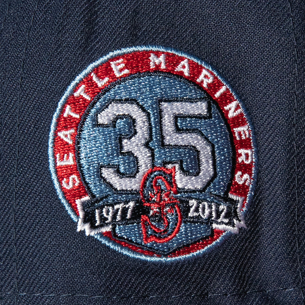 New Era Seattle Mariners Navy / Sky Blue 35th Anniversary 59FIFTY Fitted Cap