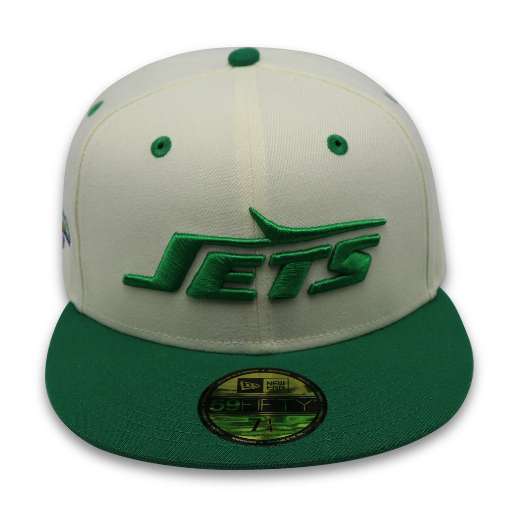 New York Jets 1999 PRO BOWL SIDE-PATCH Green Fitted Hat