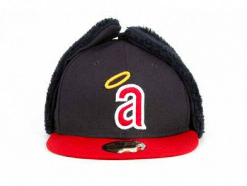 New Era Los Angeles Angels Cooperstown Dog Ear Flap 59FIFTY Fitted Hat