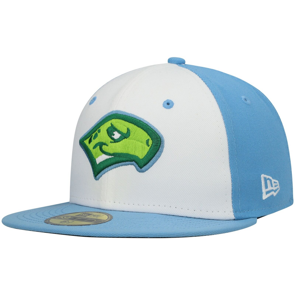 New Era White Daytona Tortugas Authentic Collection Road 59FIFTY Fitted Hat