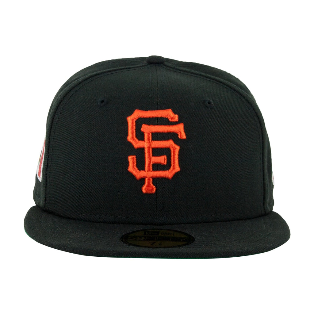 New Era San Francisco Giants Black Flag of Mexico Patch 59FIFTY Fitted Hat