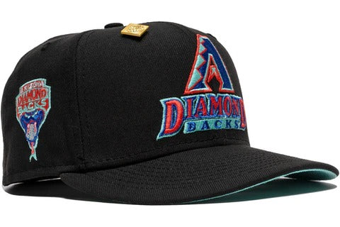 New Era Arizona Diamondbacks Snake Bite Mint Bottom UV 59FIFTY Fitted Hat