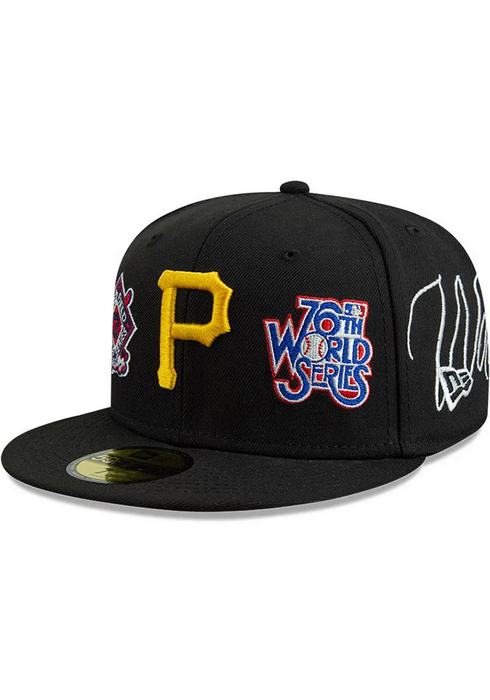 New Era Pittsburgh Pirates Mens Black Historic Champs 59FIFTY Fitted Hat