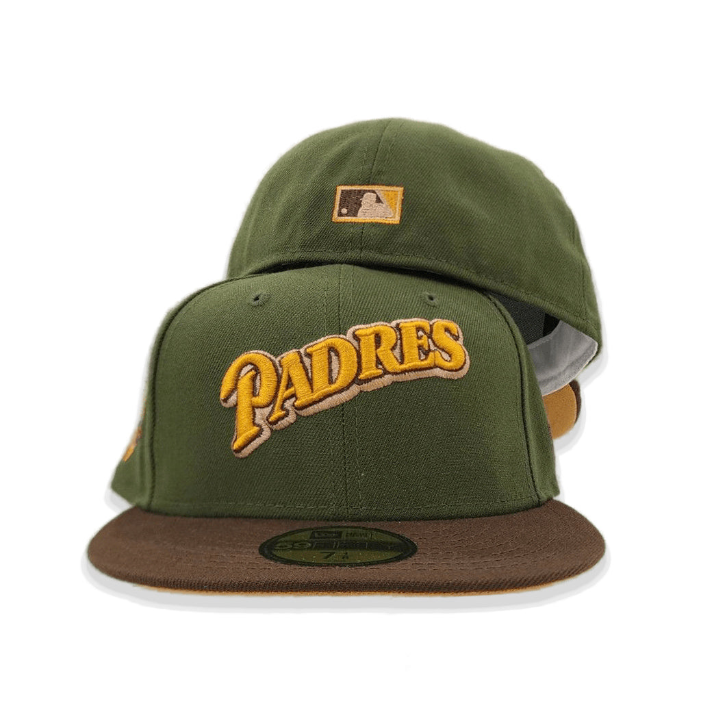 New Era San Diego Padres Olive/Brown 40th Anniversary 59FIFTY Fitted Hat