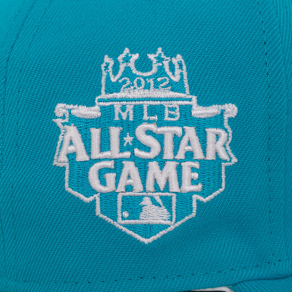 New Era Kansas City Royals Teal 2012 All-Star Game Mint Undervisor 59FIFTY Fitted Hat