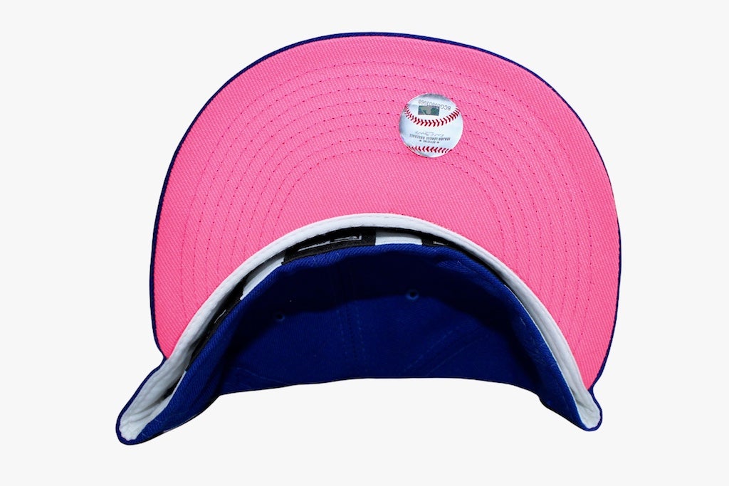 New Era Philadelphia Phillies Royal Blue 1996 All-Star Game Fluorescent Pink Undervisor 59FIFTY Fitted Hat