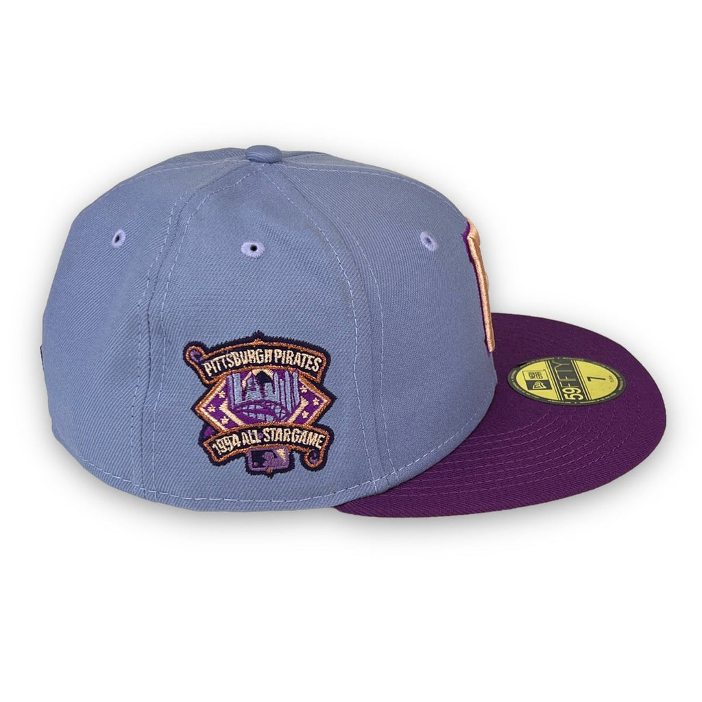 New Era Pittsburgh Pirates Lavender/Peach 1994 All-Star Game 59FIFTY Fitted Hat