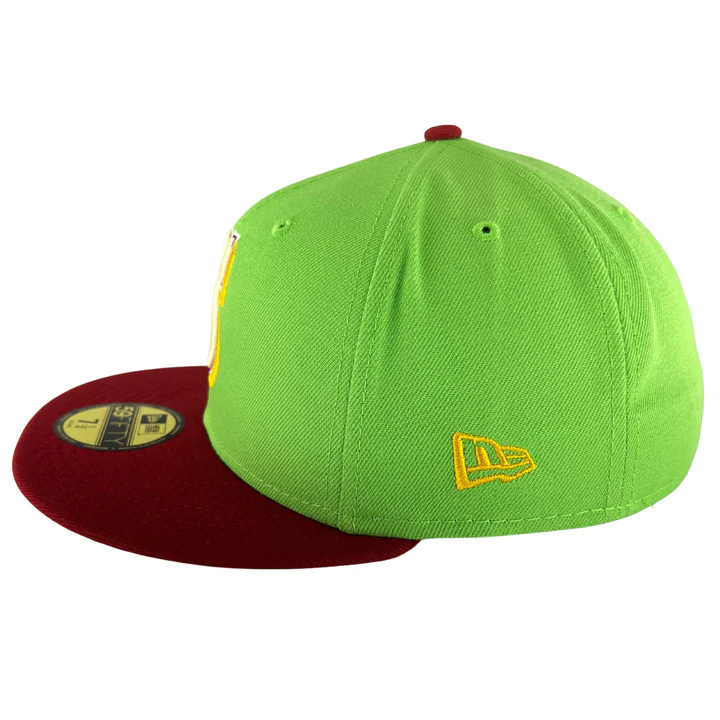 Seattle Mariners Yellow Tan New Era 59FIFTY Fitted Hat - Clark Street Sports