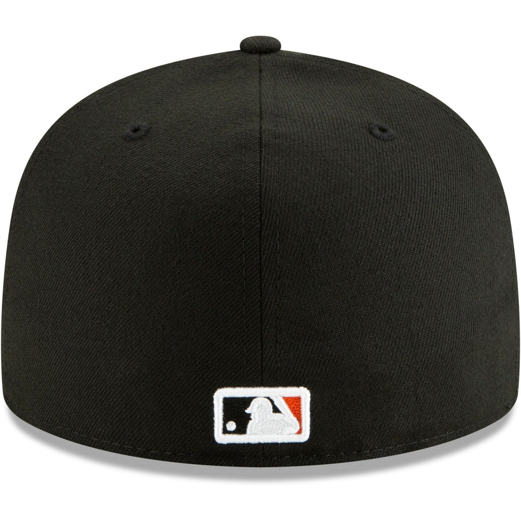 New Era San Francisco Giants Black/Orange Threads 59FIFTY Fitted Hat