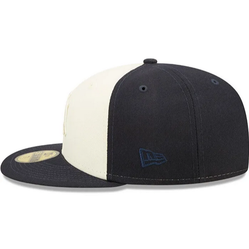 New Era New York Yankees Navy Blue Tonal 2 Tone 59FIFTY Fitted Hat