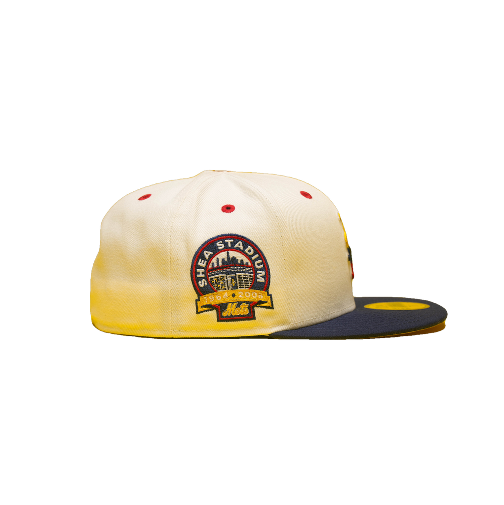 New Era New York Mets Chrome/Yellow/Navy/Red Shea Stadium 59FIFTY Fitted Hat