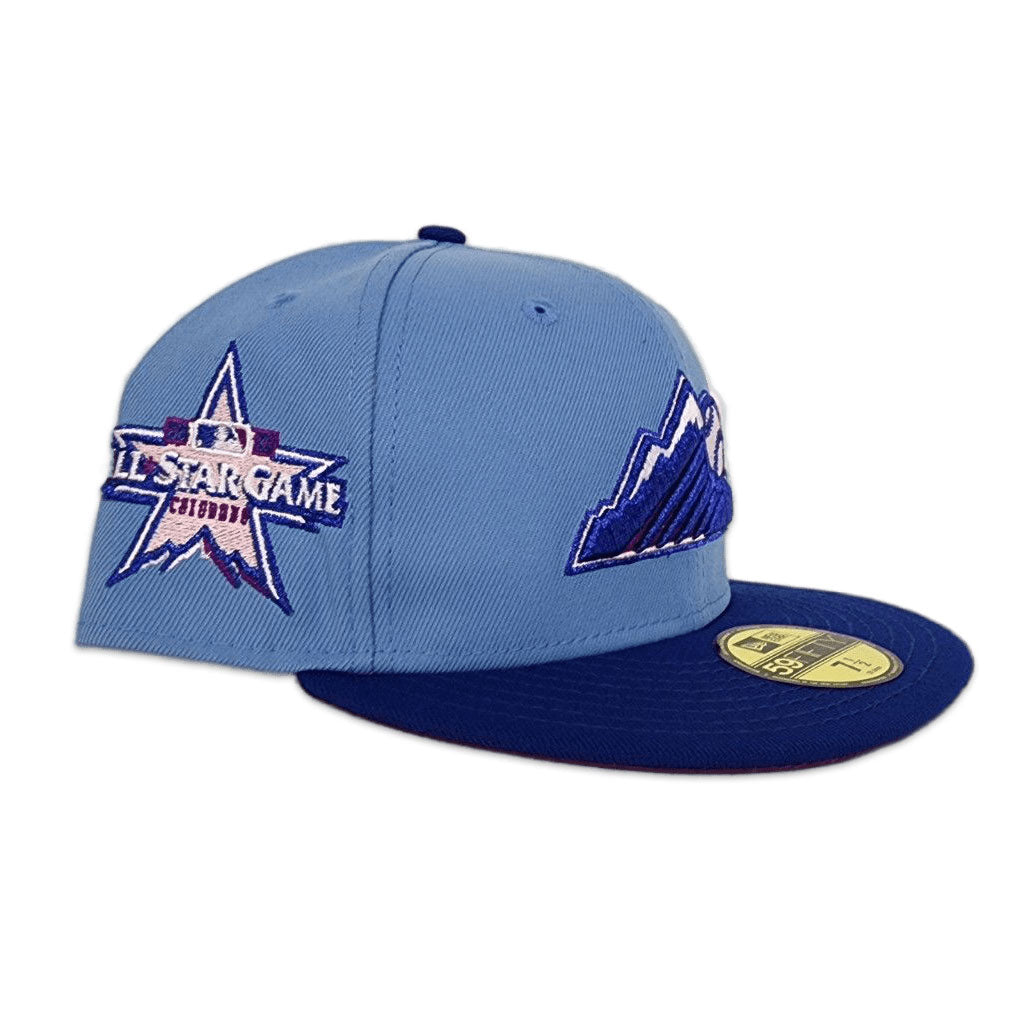 New Era Colorado Rockies Sky Blue/Royal 2021 All-Star Game 59FIFTY Fitted Hat