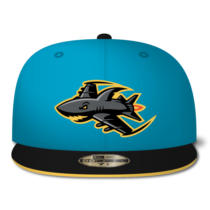 New Era Sky Sharks 59FIFTY Fitted Hat
