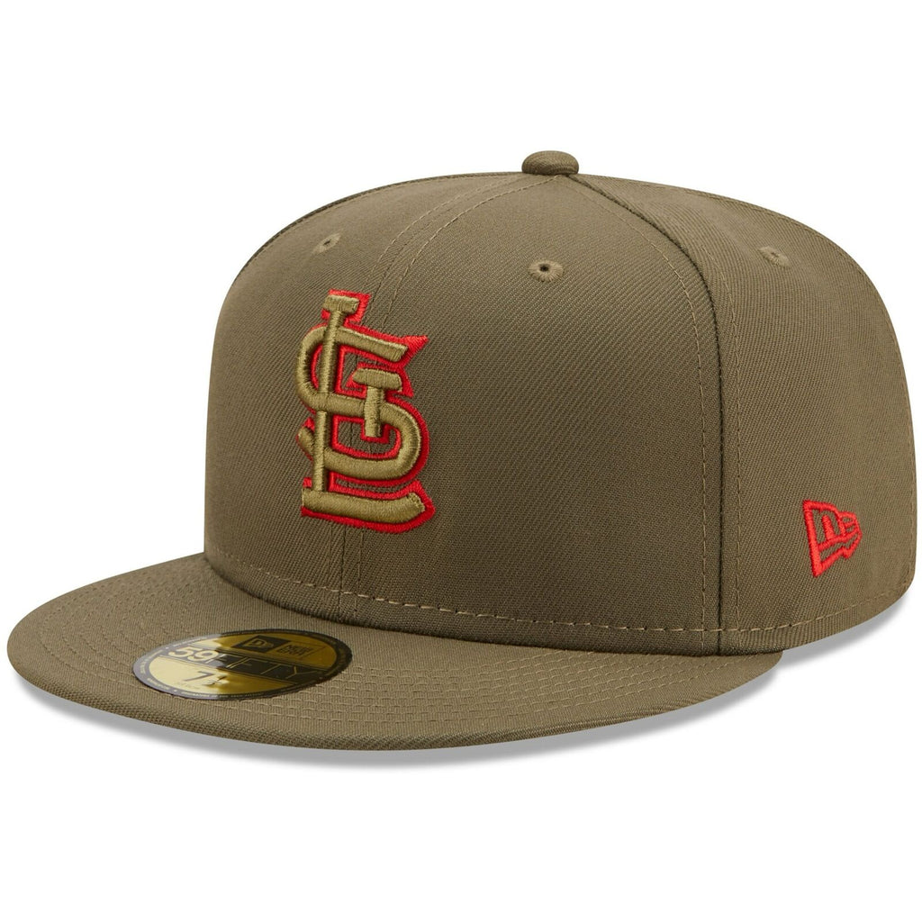 Men's St. Louis Cardinals New Era Black Summer Sherbet 59FIFTY Fitted Hat