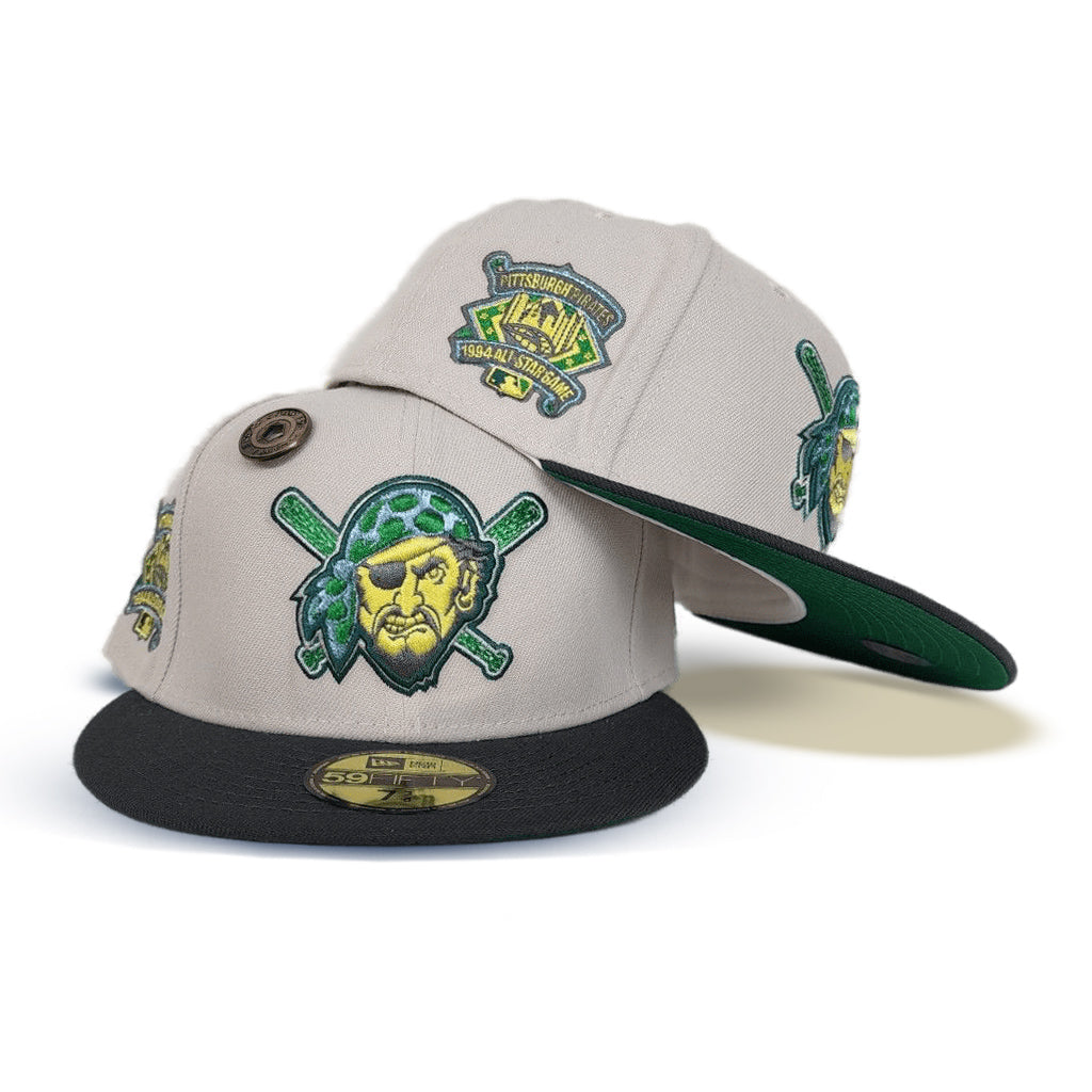 New Era Pittsburgh Pirates 1994 All-Star Game Stone/Kelly Green UV 59FIFTY Fitted Hat