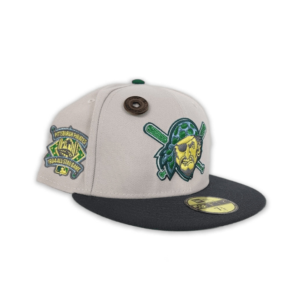 New Era Pittsburgh Pirates 1994 All-Star Game Stone/Kelly Green UV 59FIFTY Fitted Hat