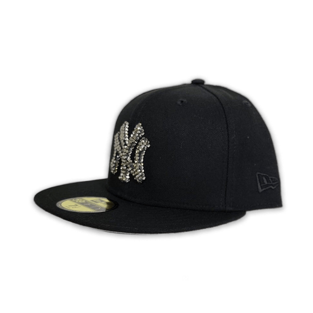 New Era  Swarovski Crystal Black New York Yankees 59FIFTY Fitted Hat