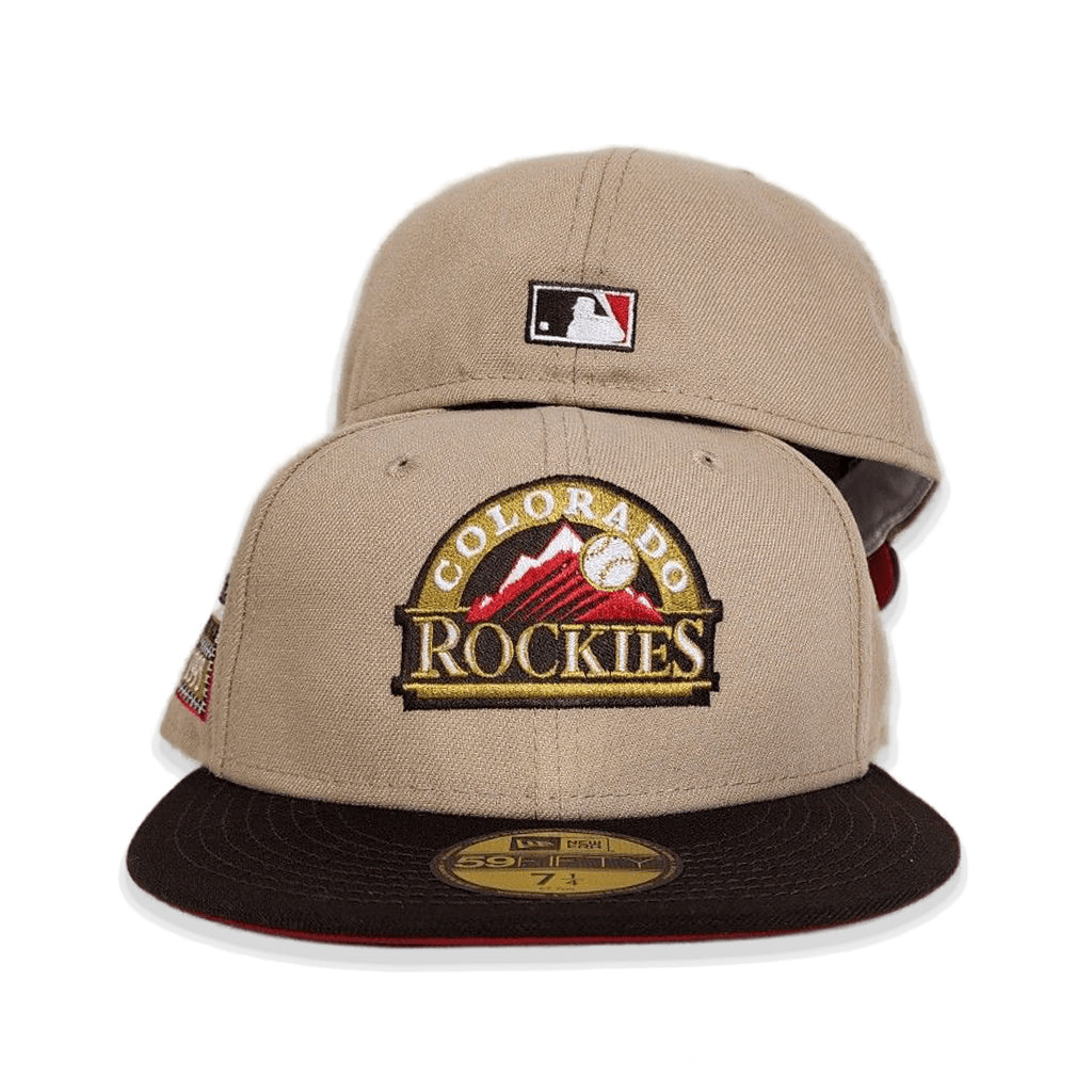 New Era Colorado Rockies Camel 1995 Coors Field 59FIFTY Fitted Hat