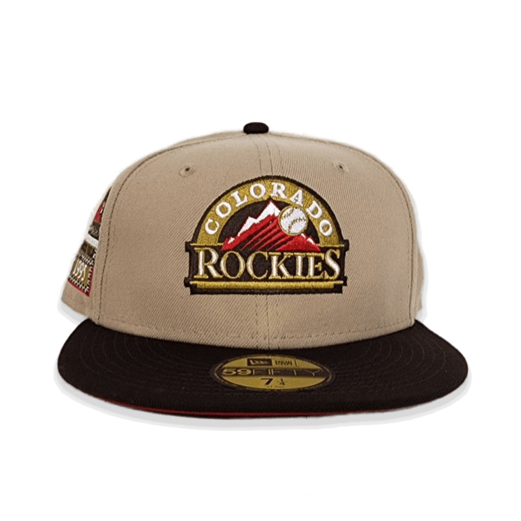 New Era Colorado Rockies Camel 1995 Coors Field 59FIFTY Fitted Hat