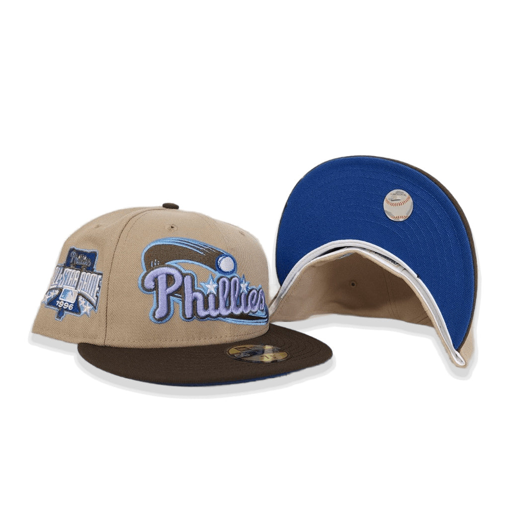 New Era Philadelphia Phillies Tan/Brown 1996 All-Star Game 59FIFTY Fitted Hat