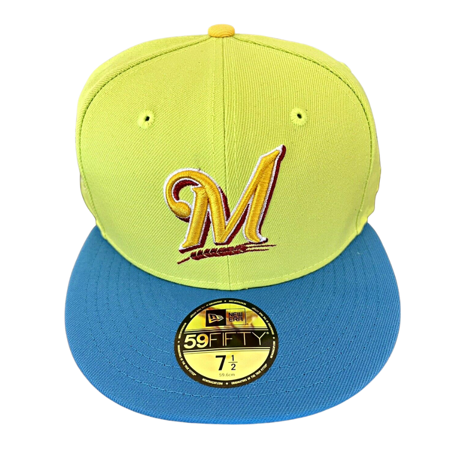 New Era Milwaukee Brewers "Marge Simpson" Inspired 59FIFTY Fitted Hat