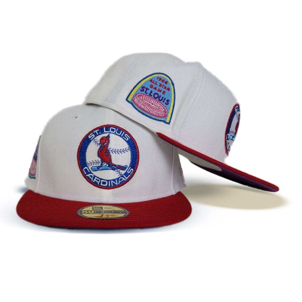 New Era St. Louis Cardinals White/Red "Stimpy Collection" 1964 All-Star Game 59FIFTY Fitted Hat