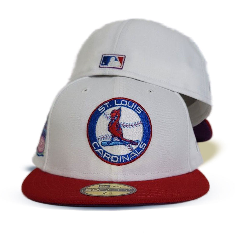 New Era St. Louis Cardinals White/Red "Stimpy Collection" 1964 All-Star Game 59FIFTY Fitted Hat