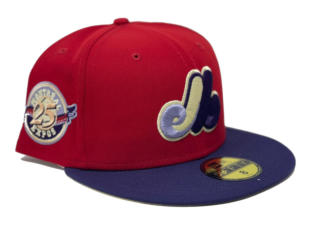 New Era Montreal Expos 25th Anniversary "Tulip Collection" 59FIFTY Fitted Hat