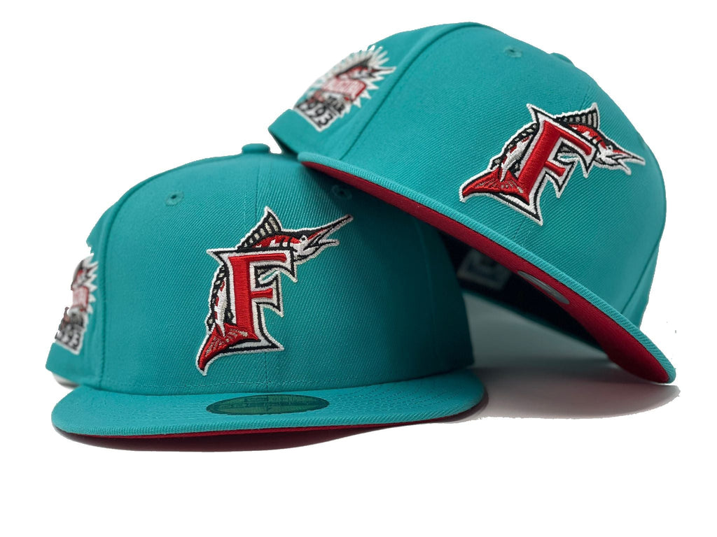 Men's New Era Pink Atlanta Falcons 50 Seasons The Pastels 59FIFTY Fitted Hat