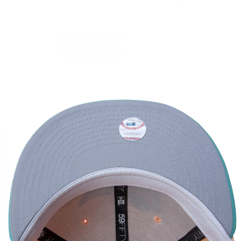 New Era Anaheim Angels Peach/Mint 40 Seasons 2023 59FIFTY Fitted Hat