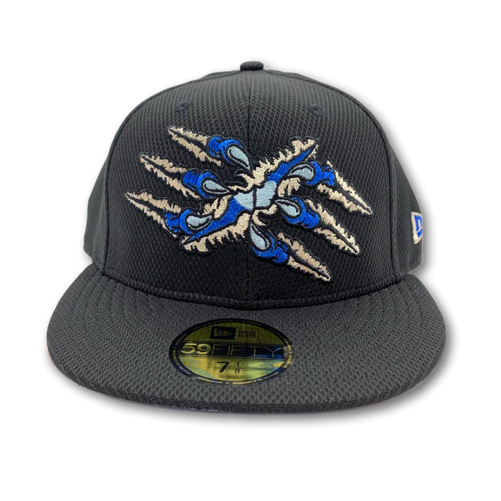 New Era Raging Dragons Ice Black/Royal Blue Diamond Era 59FIFTY Fitted Hat