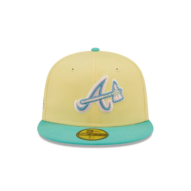 New Era Atlanta Braves Captain Planet 2.0 1972 All Star Game Patch Hat Club  Exclusive 59Fifty Fitted Hat Red/Teal - SS22 Men's - US