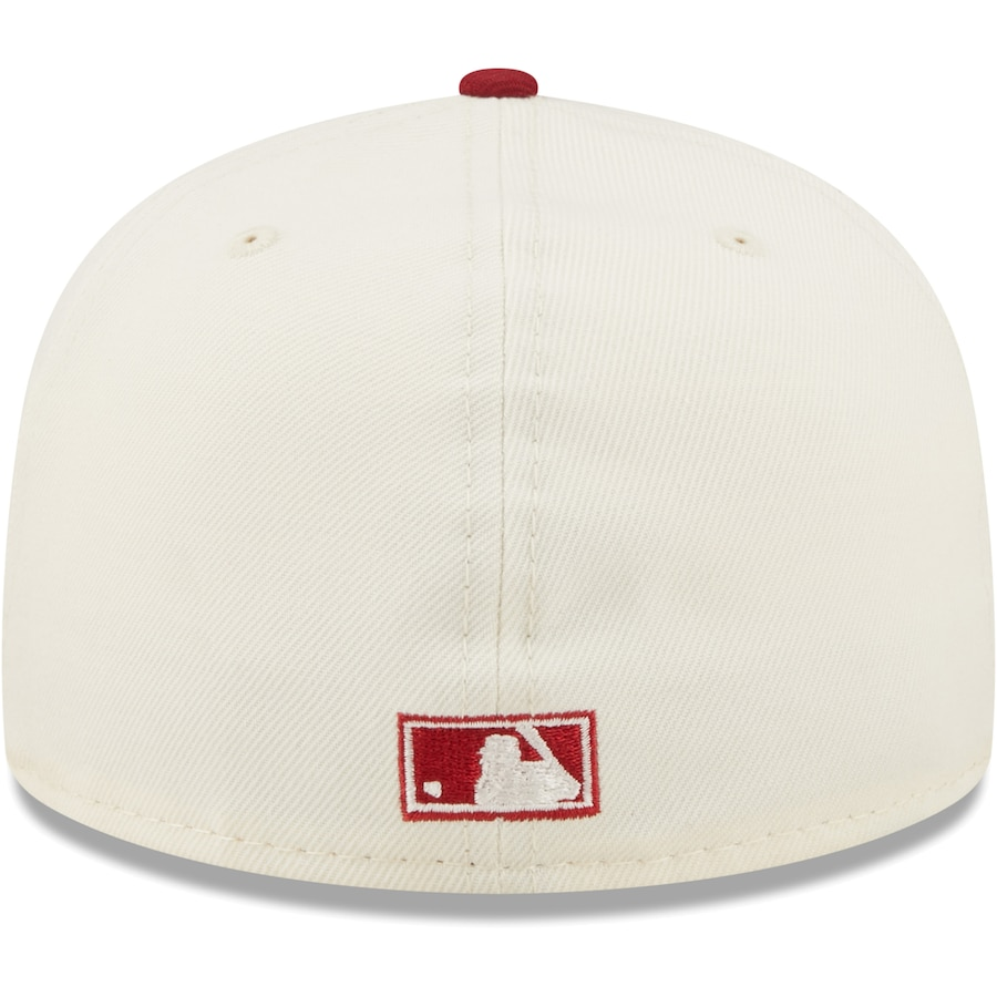 New Era Philadelphia Phillies White/Burgundy Cooperstown Collection 1996 MLB All-Star Game Chrome 59FIFTY Fitted Hat