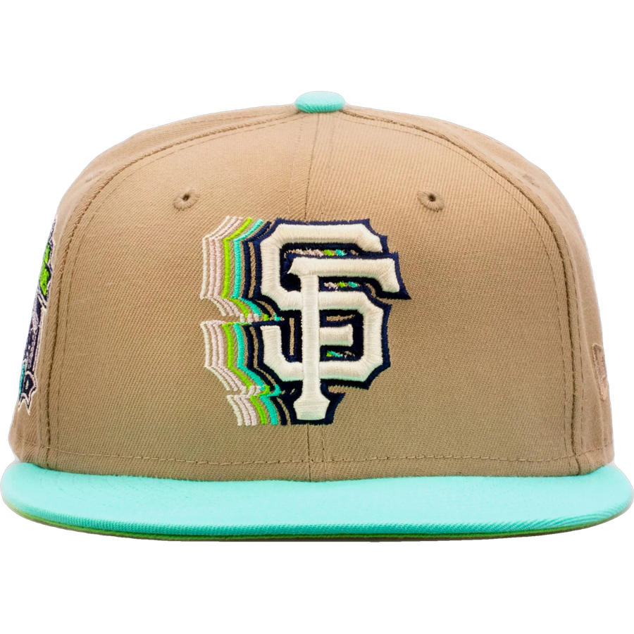 New Era x Shoe Palace San Francisco Giants 'Winter Wonderland' Beige/Mint 2023 59FIFTY Fitted Hat