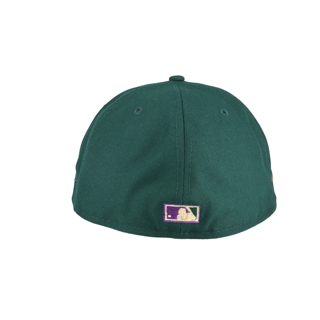 New Era Brooklyn Dodgers Green Bark Collection 50th Anniversary 59FIFTY Fitted Hat