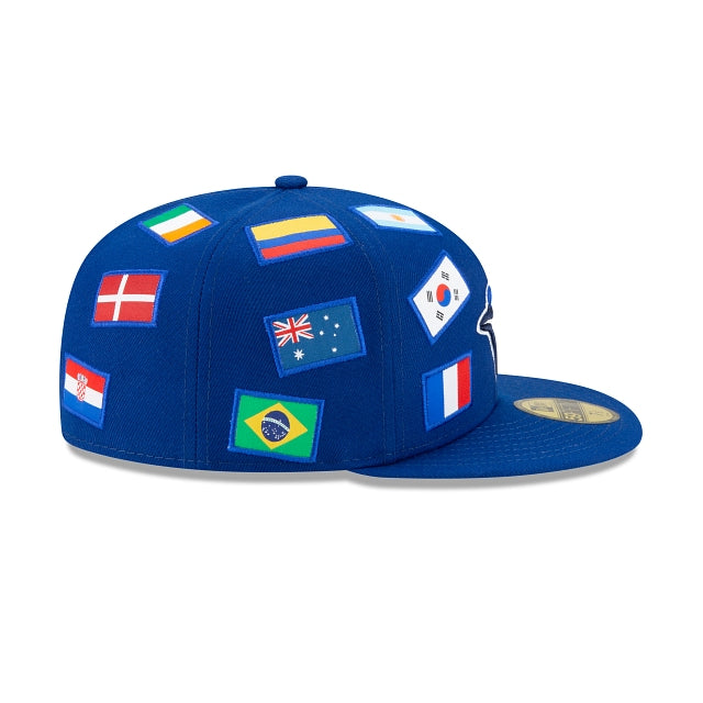 New Era Toronto Blue Jays All Over Flag 59FIFTY Fitted Hat