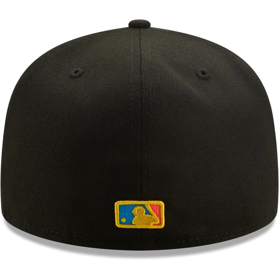 New Era St. Louis Cardinals Black Glow Undervisor 59FIFTY Fitted Hat