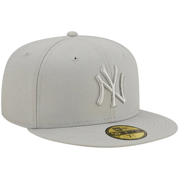 New Era New York Yankees Icon Color Pack 59FIFTY Fitted Hat - Gray