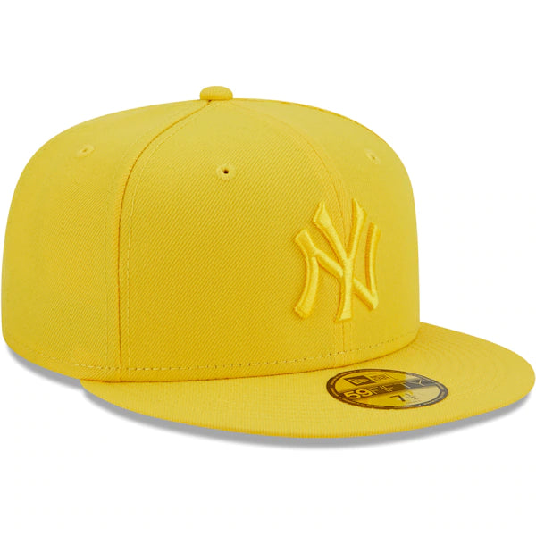 New Era New York Yankees Icon Color Pack 59FIFTY Fitted Hat - Yellow