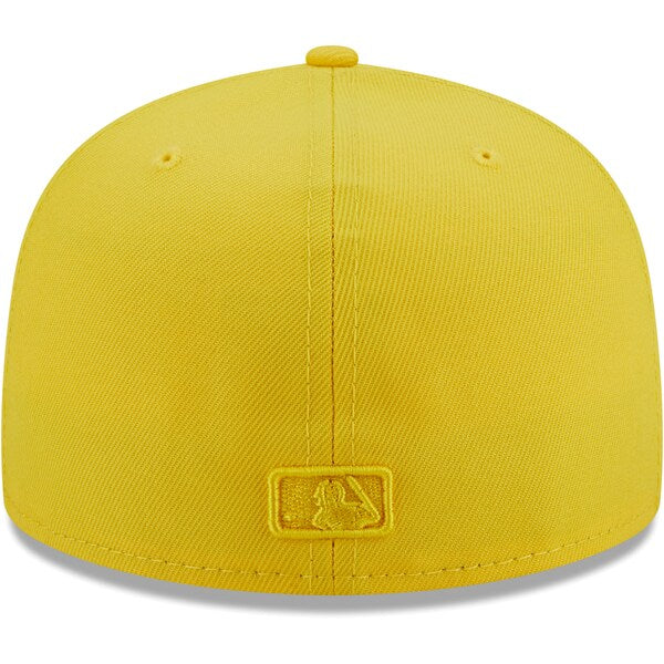 New Era Los Angeles Angels Icon Color Pack 59FIFTY Fitted Hat - Yellow