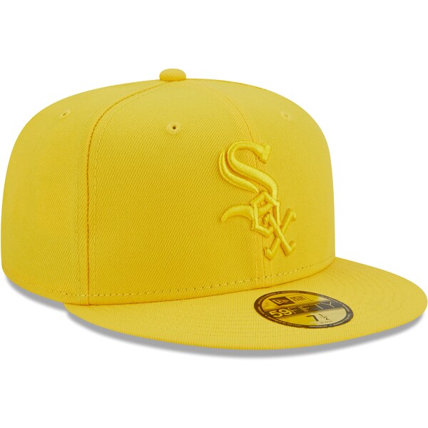 New Era Chicago White Sox Icon Color Pack 59FIFTY Fitted Hat - Yellow