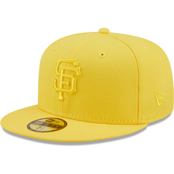 New Era San Francisco Giants Icon Color Pack 59FIFTY Fitted Hat - Yellow