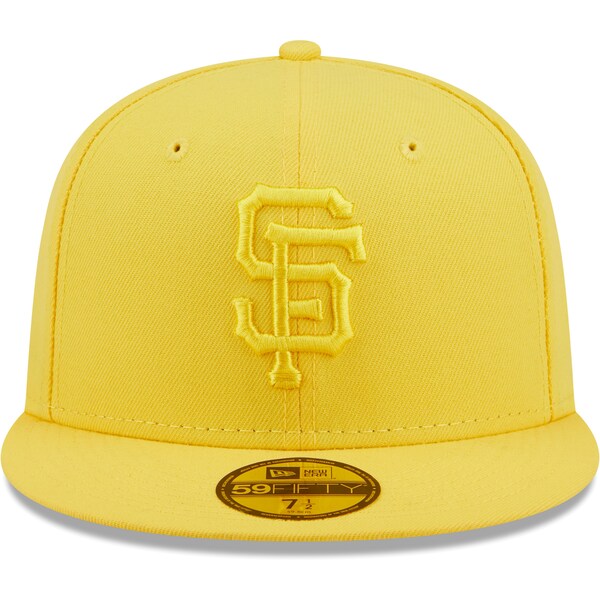 New Era San Francisco Giants Icon Color Pack 59FIFTY Fitted Hat - Yellow