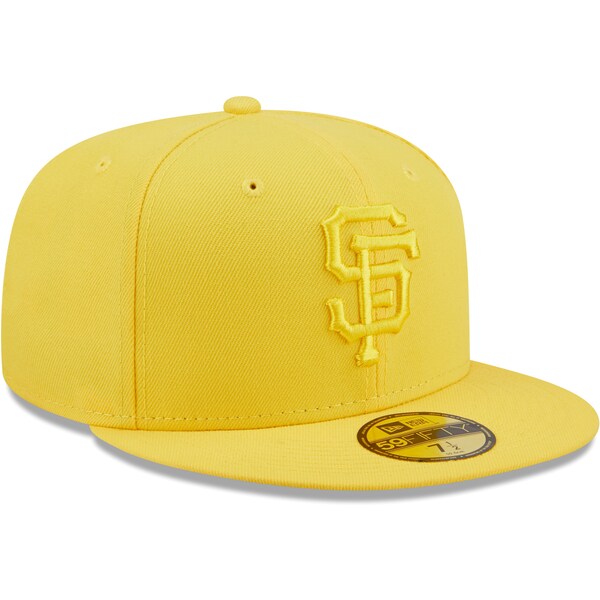 New Era San Francisco Giants Icon Color Pack 59FIFTY Fitted Hat - Yellow