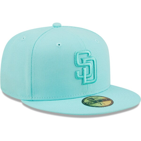 New Era San Diego Padres Icon Color Pack 59FIFTY Fitted Hat - Turquoise